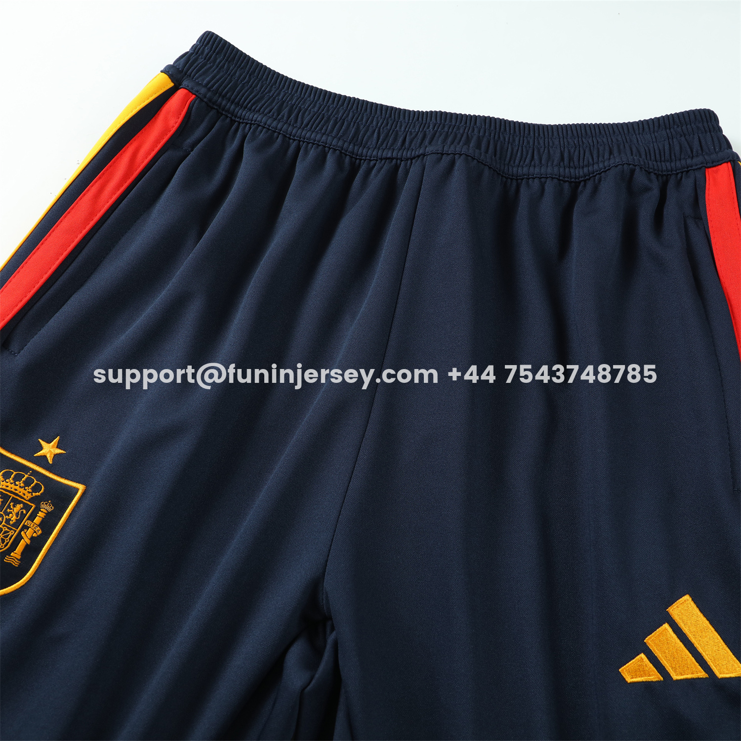 Funinjersey-Spain 2026 Kids Long Sleeve Training Set - Light Blue Top & Pants