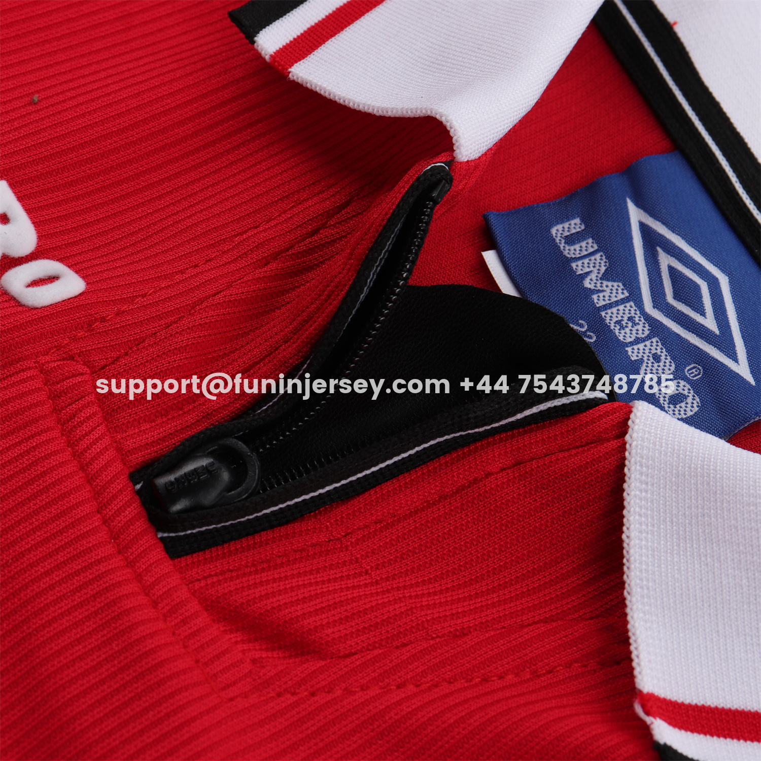 Funinjersey-Retro Manchester United 1998-99 Home Long Sleeves Kids Kit