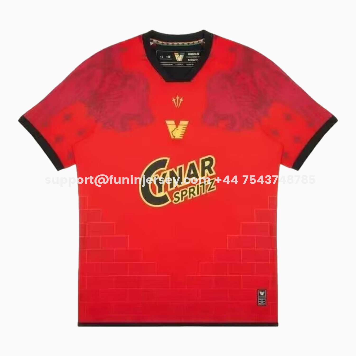 Funinjersey-Venezia FC 25-26 Fourth Red Jersey - Fans Version