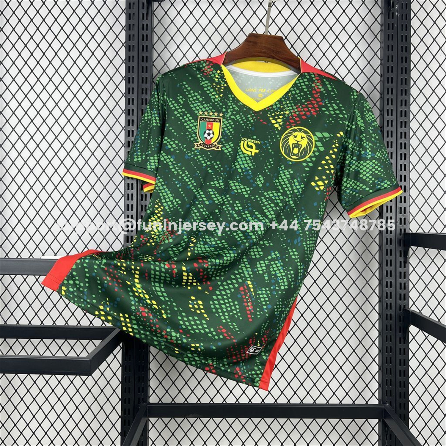 Funinjersey-Cameroon 2026 Home Green Jersey - Fans Version