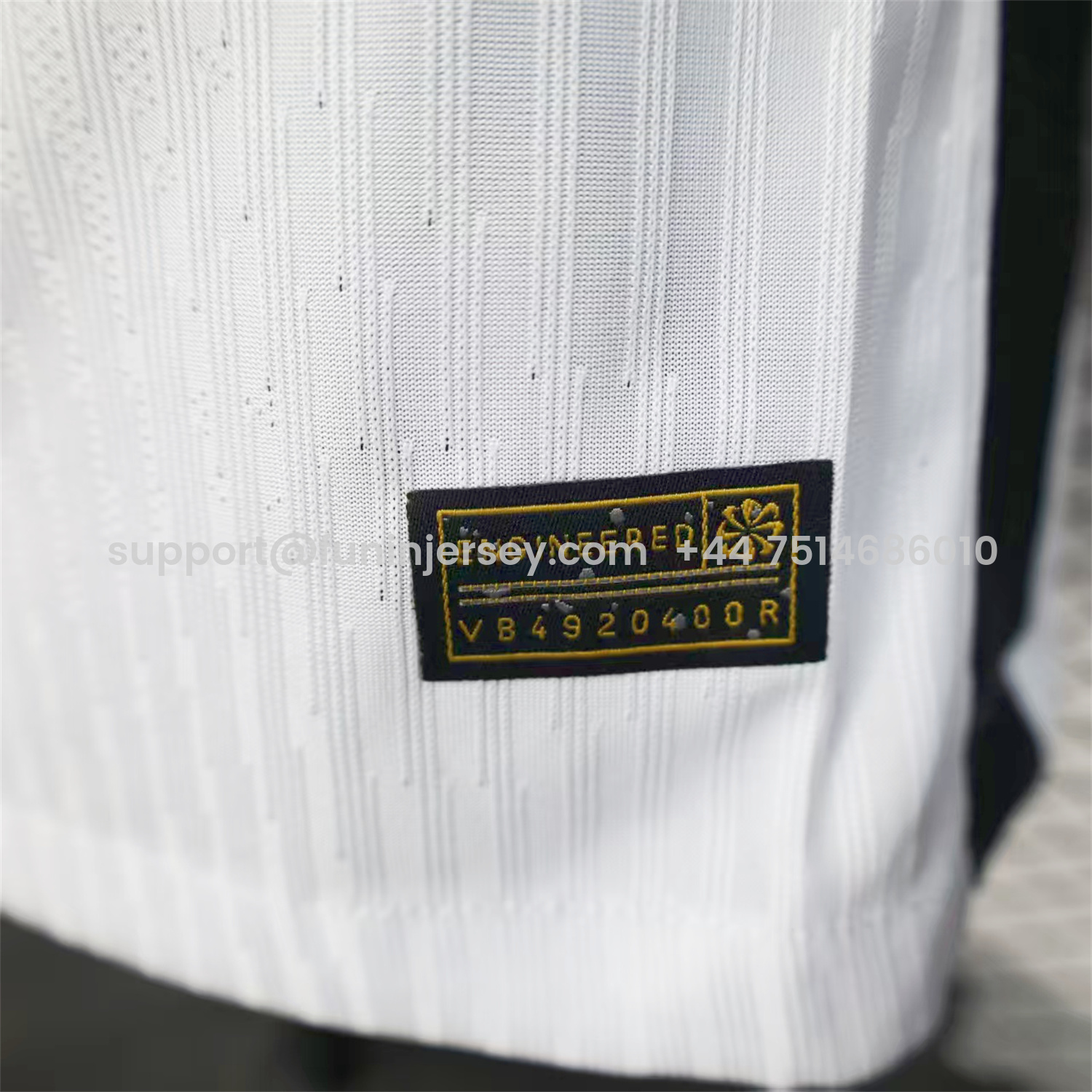 Funinjersey-Paris Saint-Germain PSG 25-26 White Pre-Match Training Jersey - Player Version