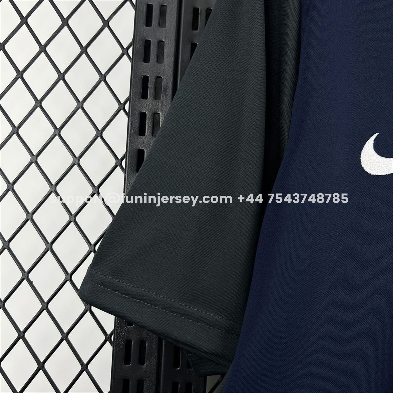 Funinjersey-Sporting CP 25-26 Deep Blue Pre-Match Training Jersey - Fans Version