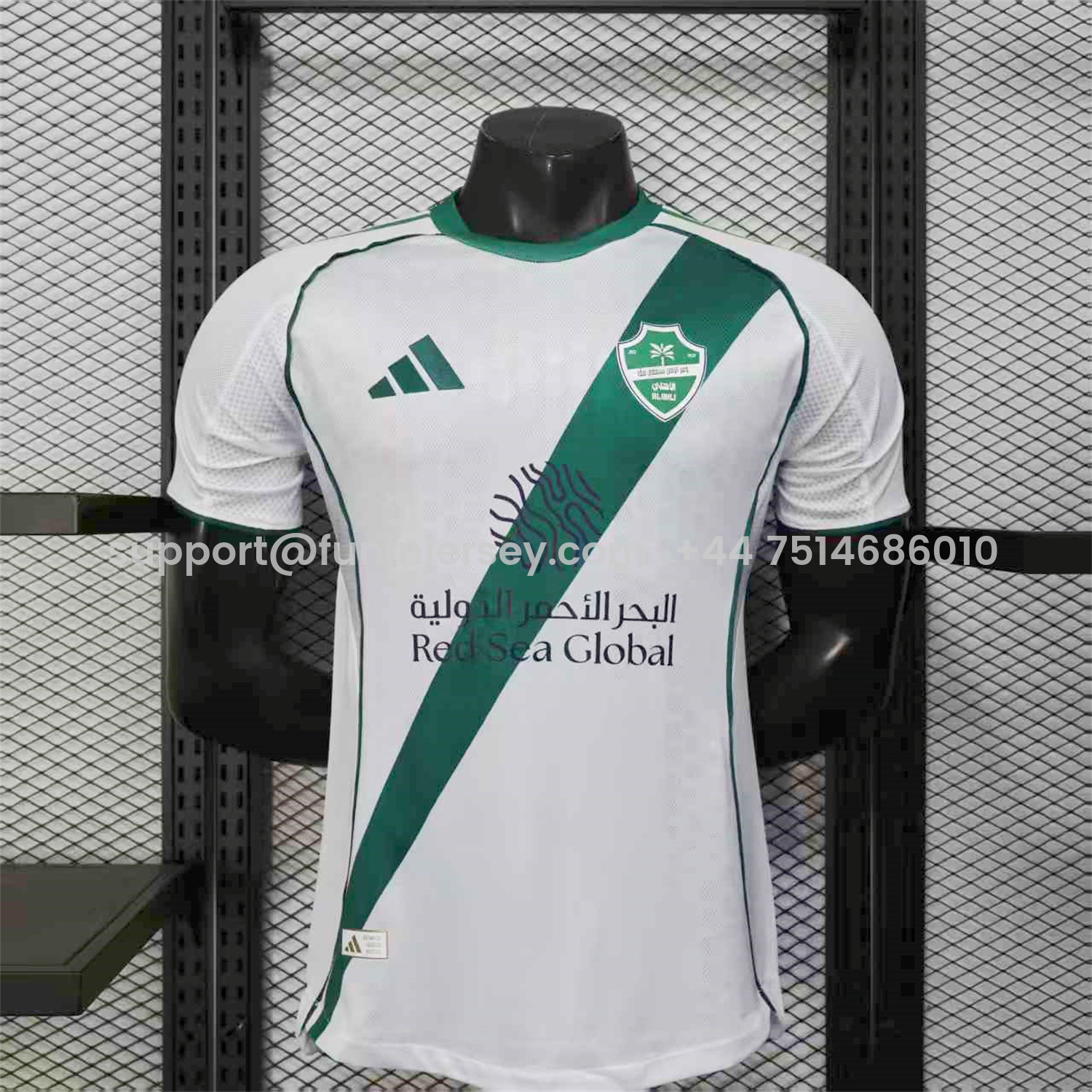 Funinjersey-Al-Ahli SFC Jeddah Nationals 25-26 Home Jersey - Player Version