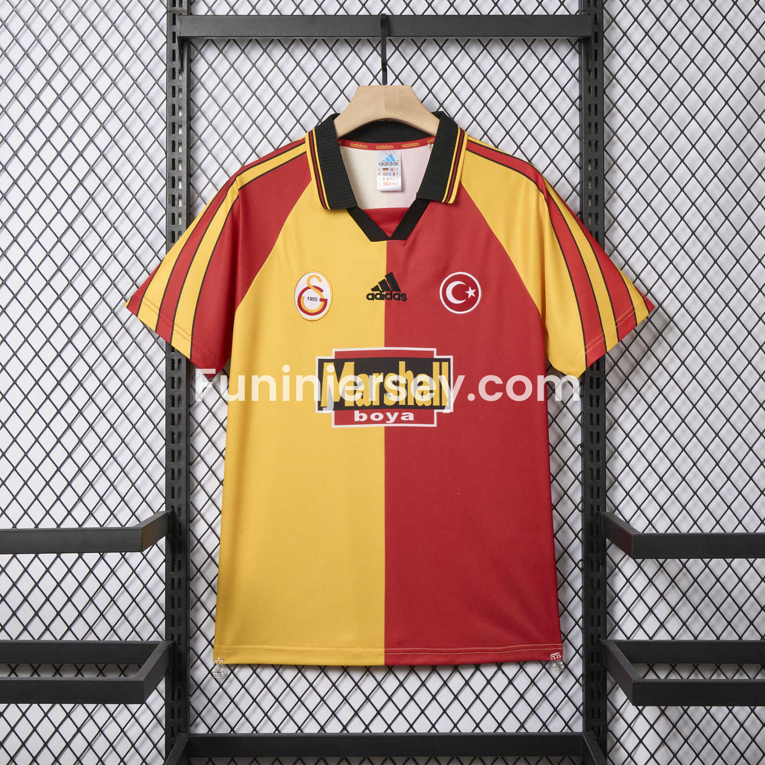 Funinjersey-Retro Galatasaray 1998-99 Home Jersey