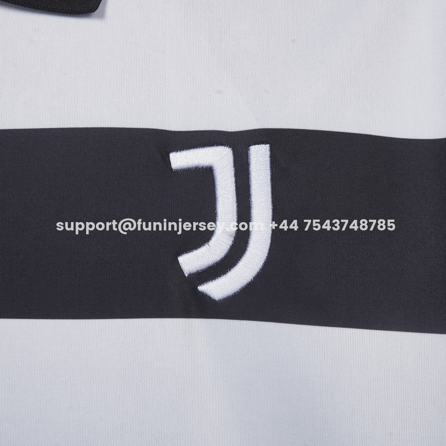Funinjersey-Juventus 25-26 Black and White Striped Special Jersey - Fans Version
