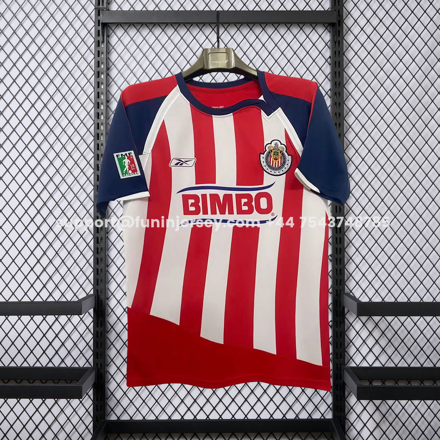 Funinjersey-Retro Chivas de Guadalajara 2007-08 Home Jersey
