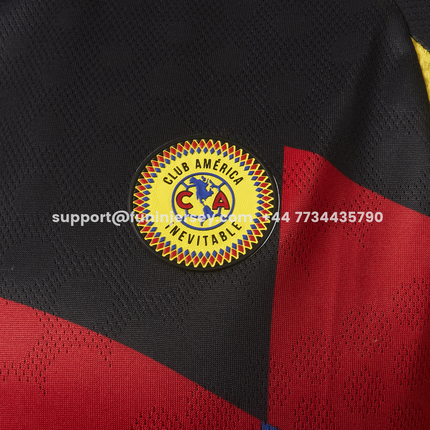 Funinjersey-【Three-color Font】Club América 25-26 Home Yellow Jersey - Player Version