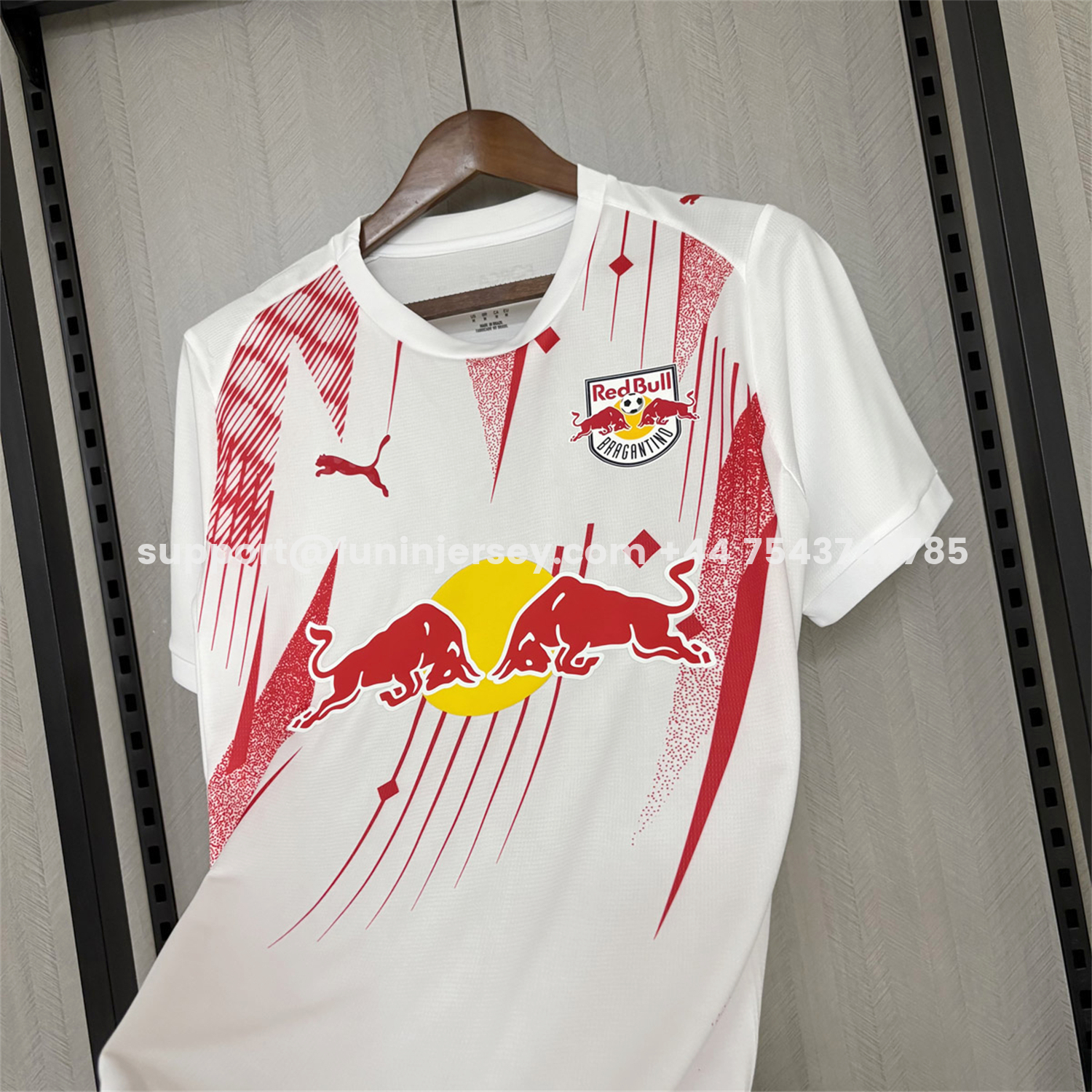 Funinjersey-Red Bull Bragantino 26-27 Home Jersey - Fans Version