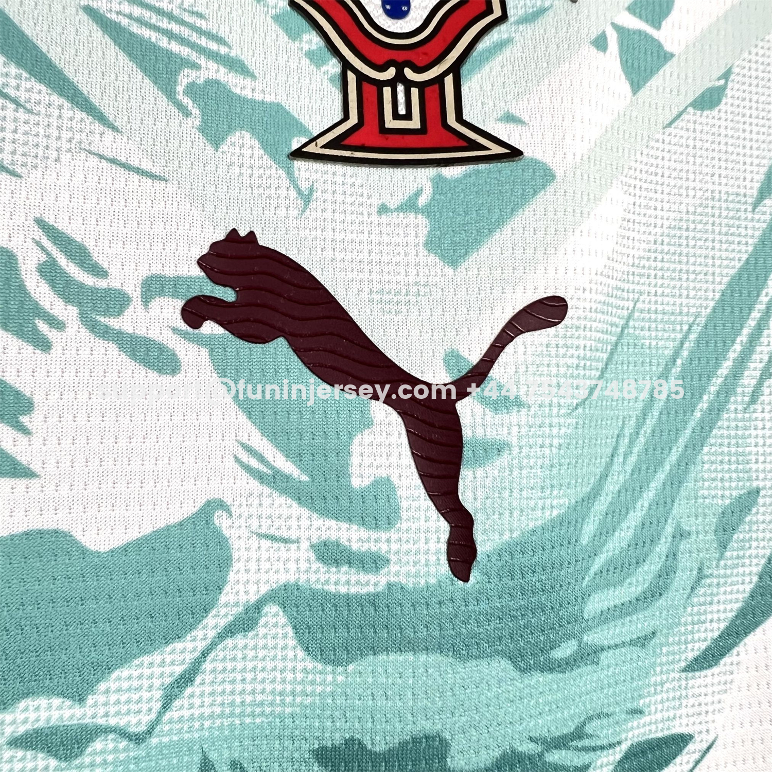 Funinjersey-Women's Portugal 2026 Away White And Cyan Jersey