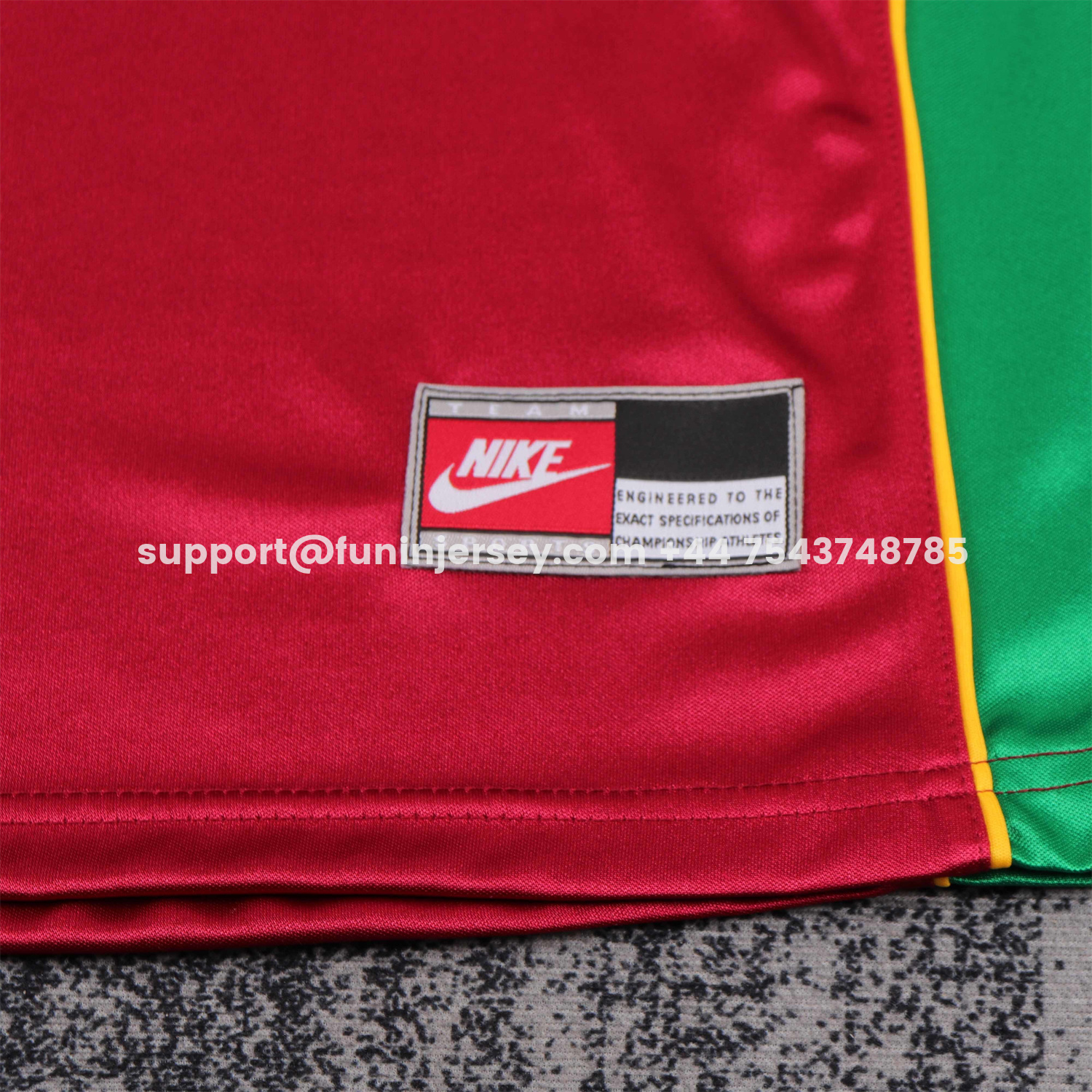 Funinjersey-Retro Portugal 1998 Home Kids Kit