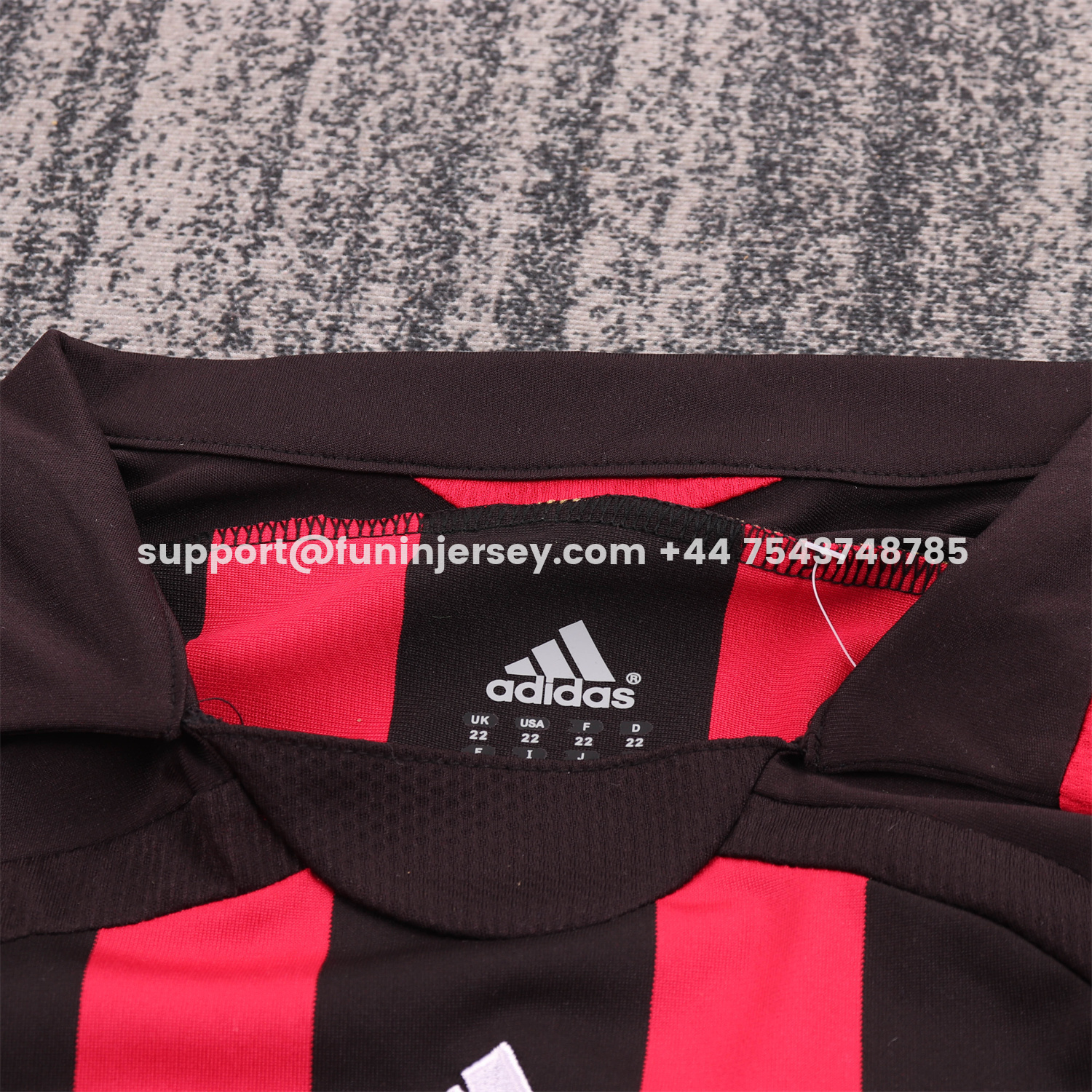 Funinjersey-Retro AC Milan 2006-07 Home Long Sleeves Kids Kit
