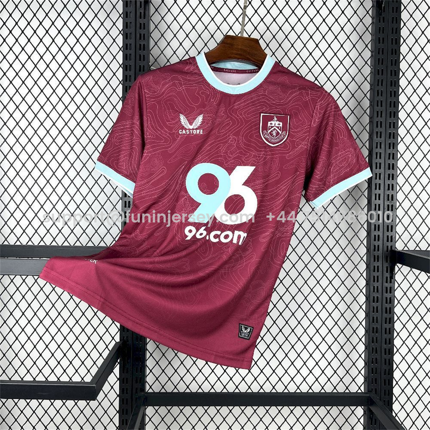 Funinjersey-Burnley 25-26 Home Jersey - Fans Version