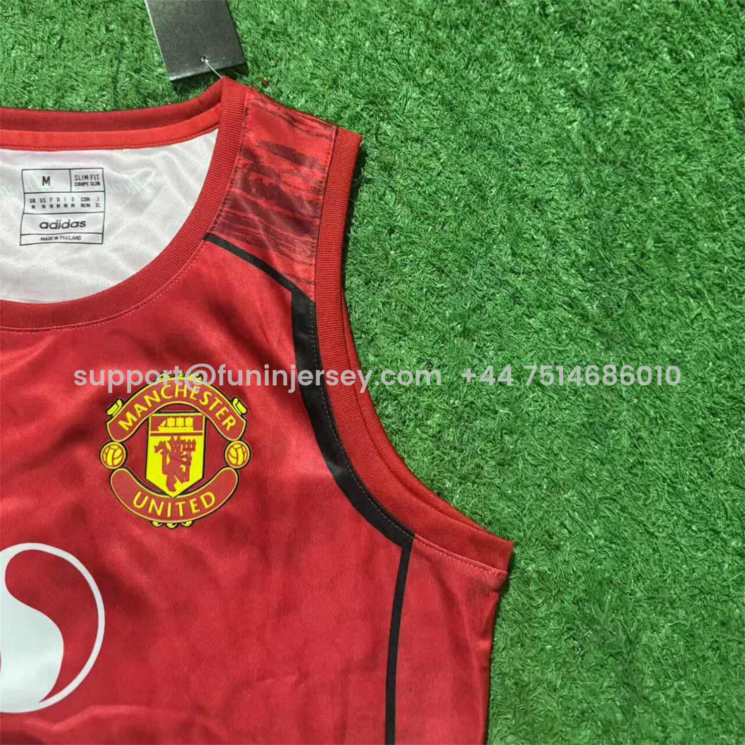 Funinjersey-Women's Manchester United 25-26 Home Yoga Vest