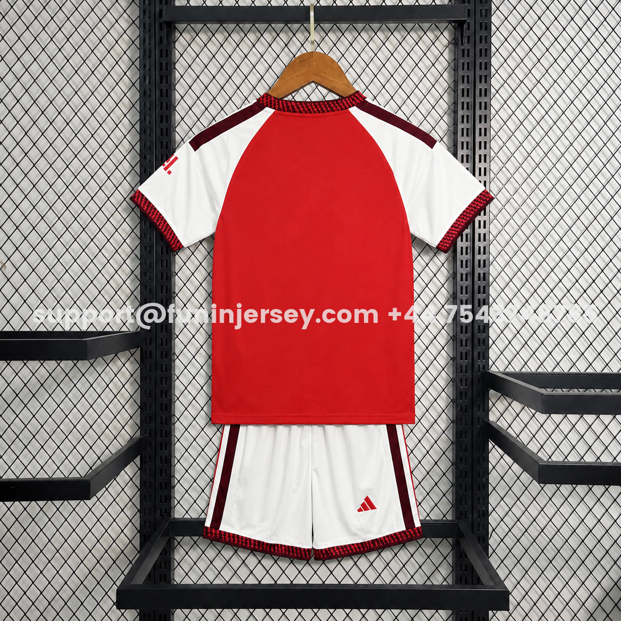 Funinjersey-Arsenal 26-27 Home Kids Kit