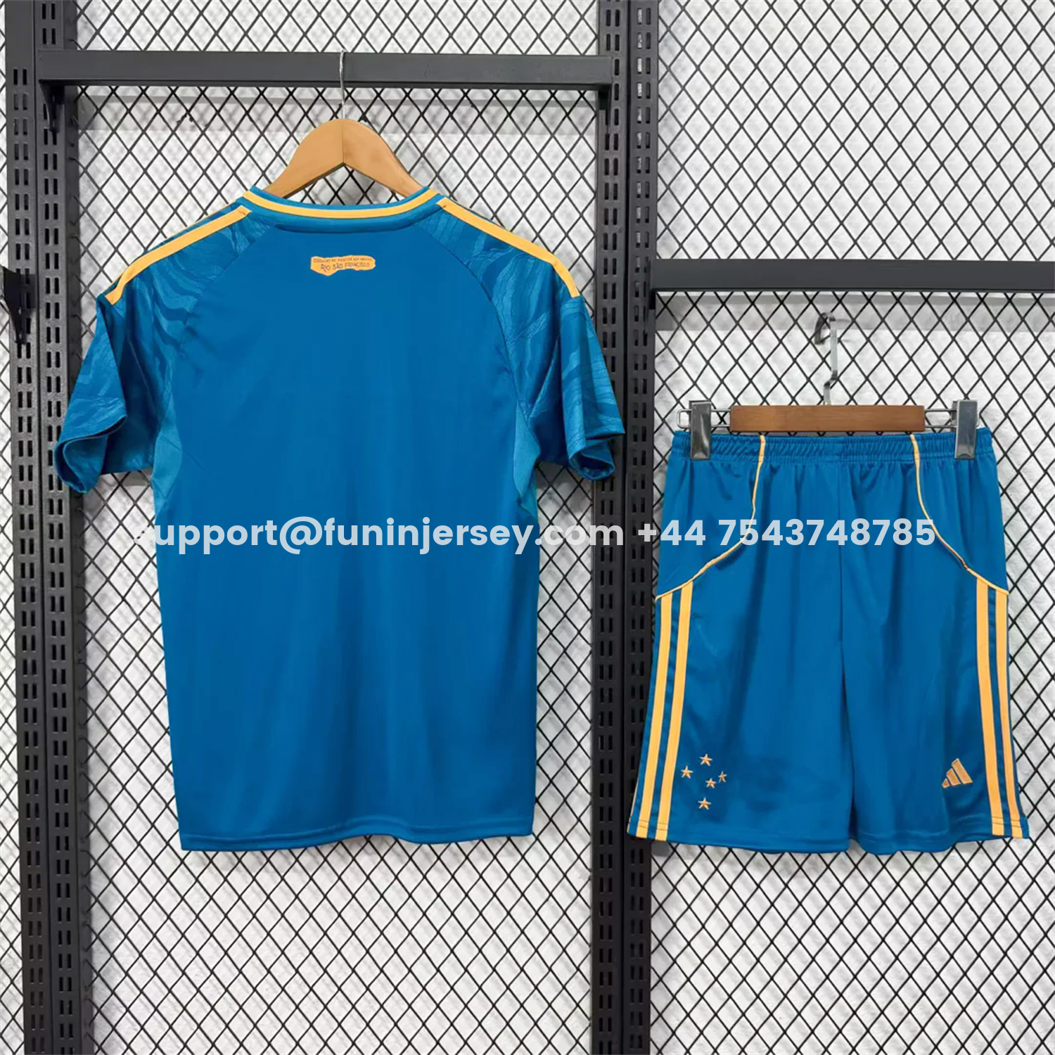 Funinjersey-Cruzeiro 25-26 Third Unsponsored Kids Kit