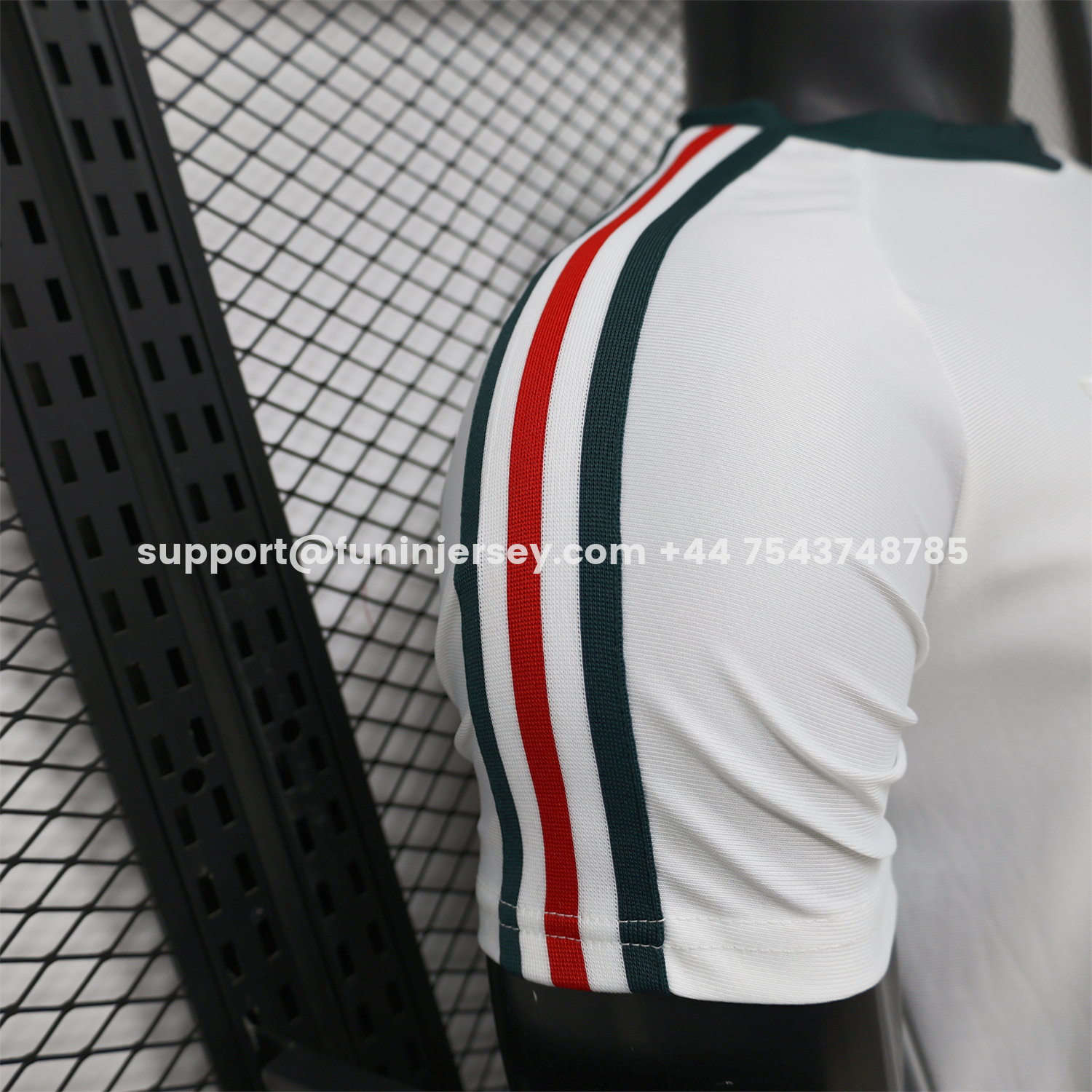 Funinjersey-Mexico 2026 Terrace Icon Retro Logo White Jersey - Player Version