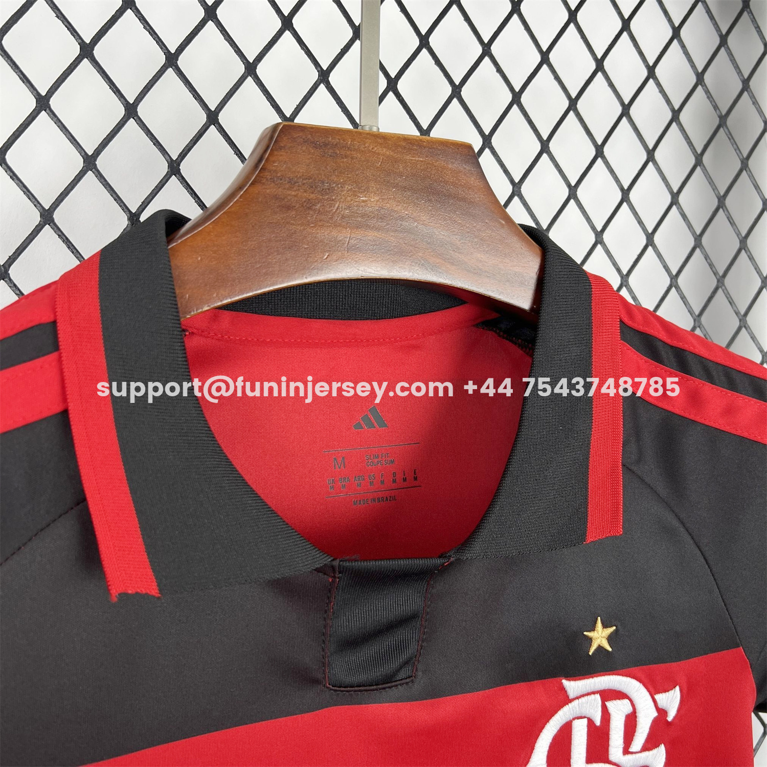 Funinjersey-Women's Flamengo 26-27 Home Unsponsored Jersey