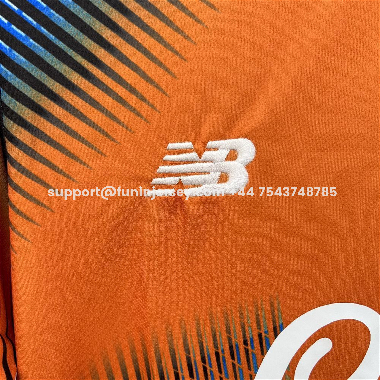 Funinjersey-Atalanta 25-26 Third Orange And Blue Jersey - Fans Version