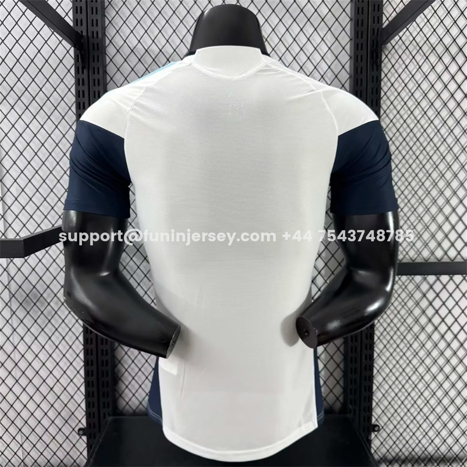 Funinjersey-Argentina 2026 White Pre-Match Training Jersey - Player Version