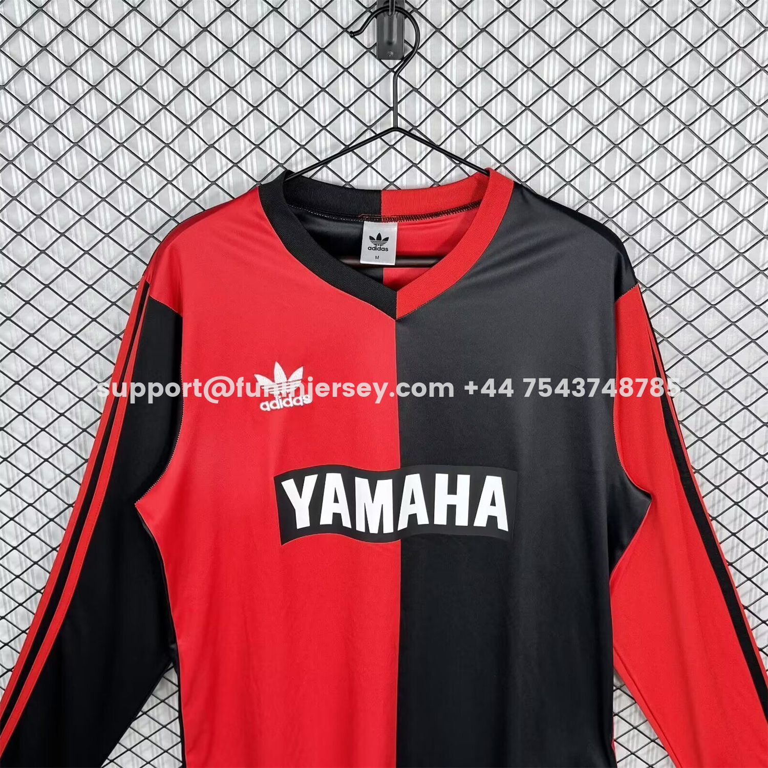 Funinjersey-Retro Newell's Old Boys 1992-93 Home Long Sleeves Jersey