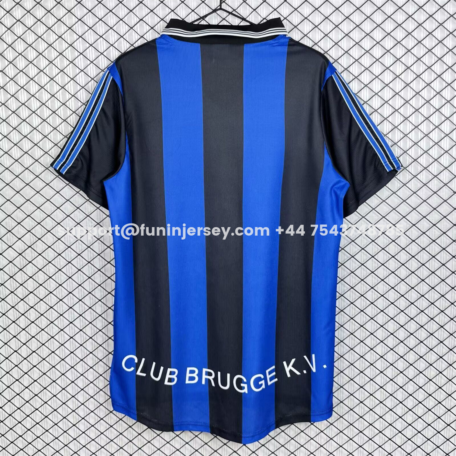 Funinjersey-Retro Club Brugge 1998-99 Home Jersey