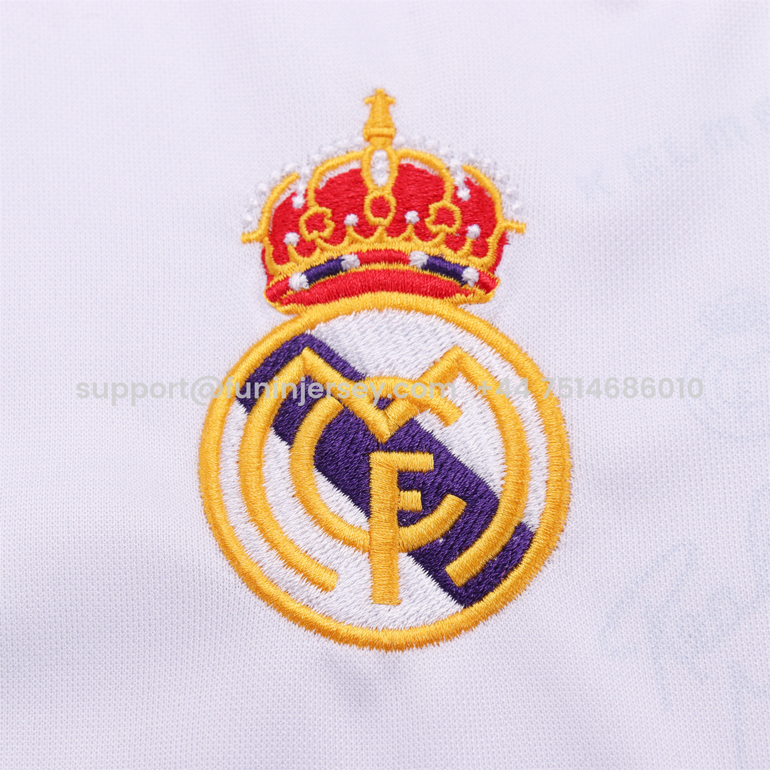 Funinjersey-Retro Real Madrid 1994-96 Home Kids Kit