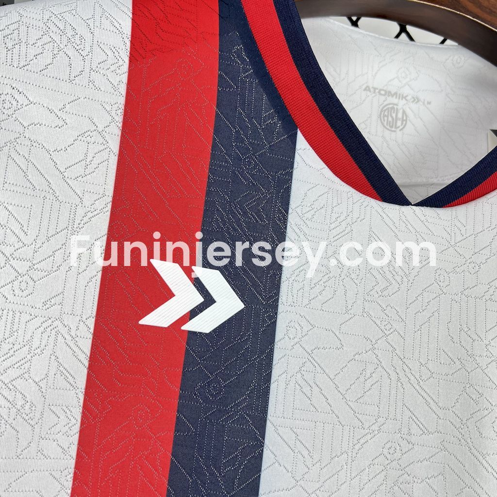Funinjersey-San Lorenzo 25-26 Away Unsponsored Jersey - Fans Version