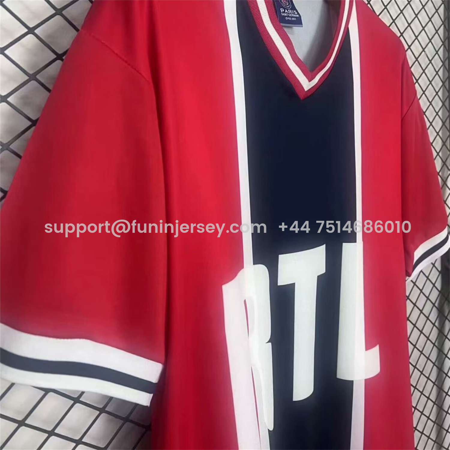 Funinjersey-Retro Paris Saint-Germain PSG 1975 Away Jersey with Number 11