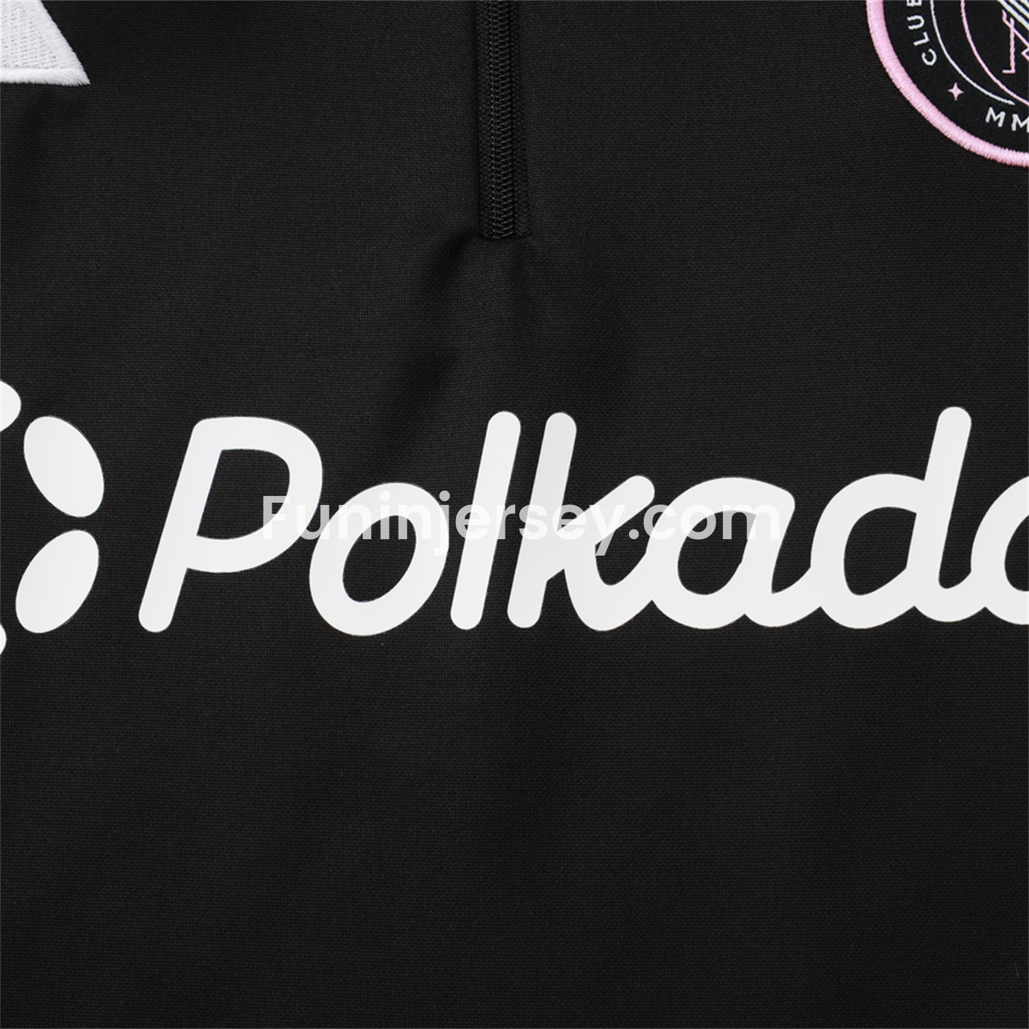 Funinjersey-INT M.A.M 25-26 Long Sleeves Training Set - Black Top & Black Pants