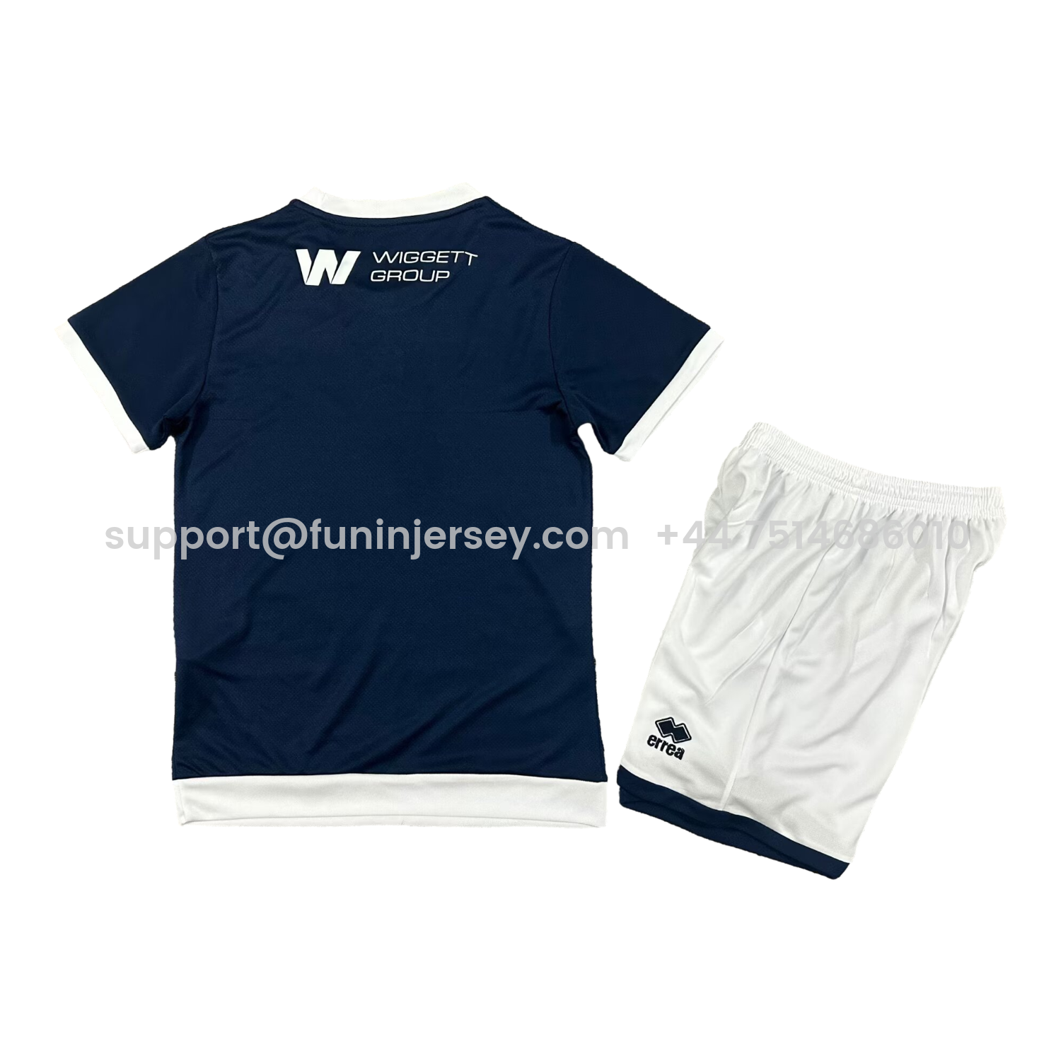 Funinjersey-Millwall 25-26 Home Kids Kit