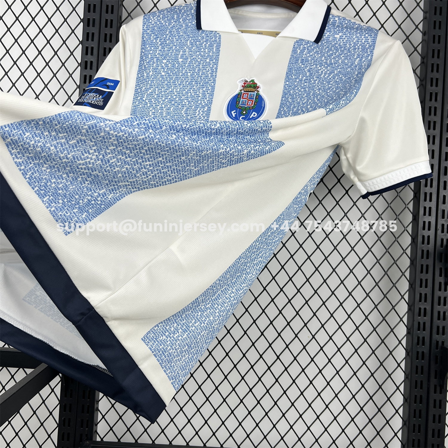 Funinjersey-Porto 25-26 Blue White Special Jersey - Fans Version