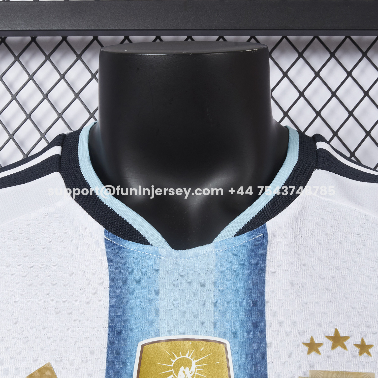 Funinjersey-Argentina 2026 Home Blue White Jersey - Player Version