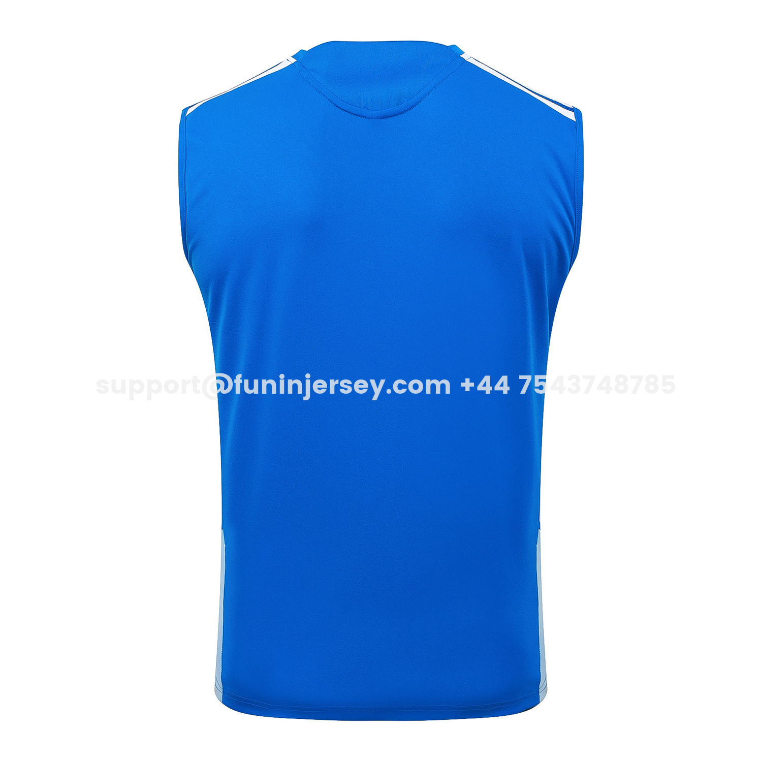 Funinjersey-Cruzeiro 25-26 Vest Training Set - Ocean Blue Vest and Dark Blue Shorts