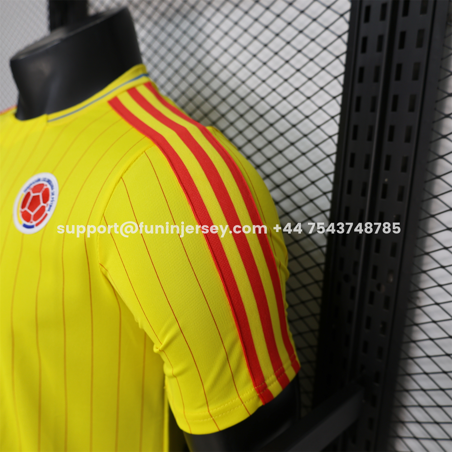 Funinjersey-Colombia 2026 Terrace Icon Retro Casual Style Yellow Jersey - Player Version