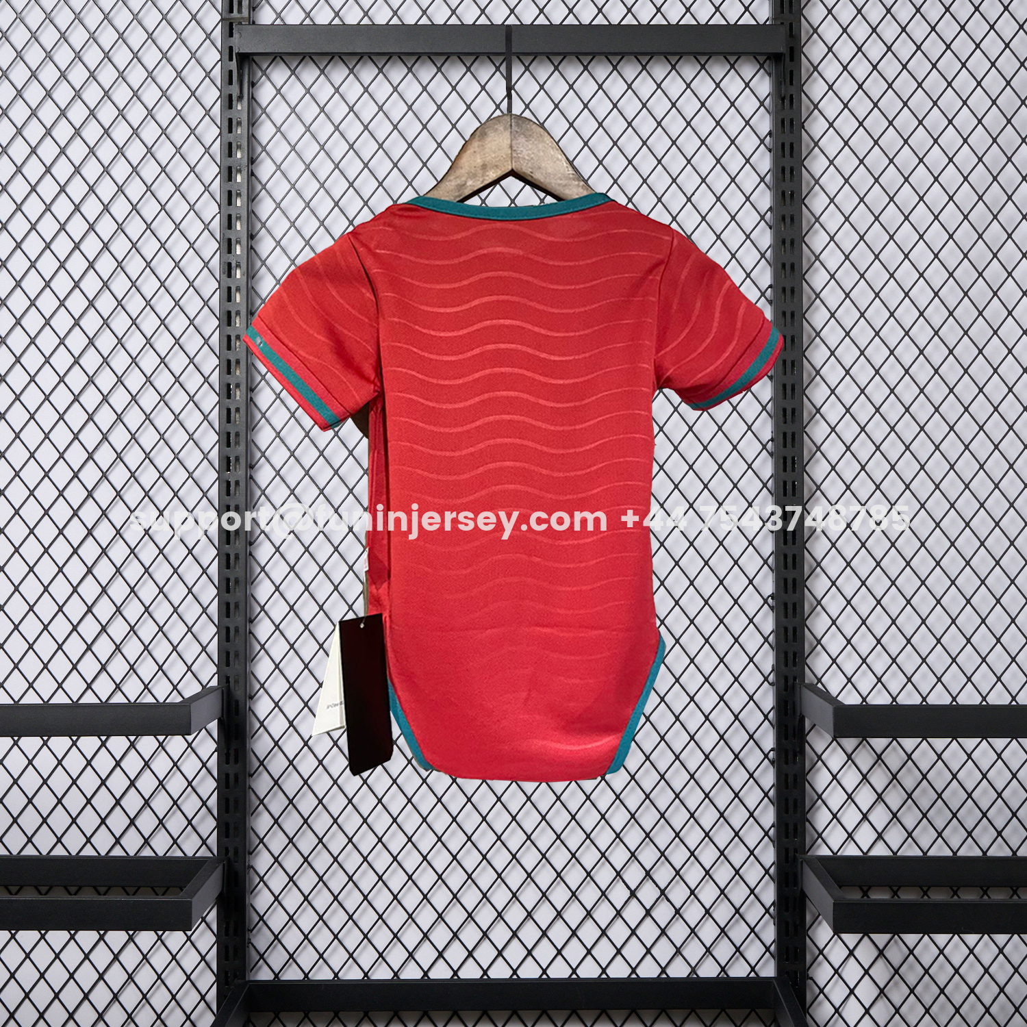 Funinjersey-Portugal 2026 Home Baby Crawling Suit