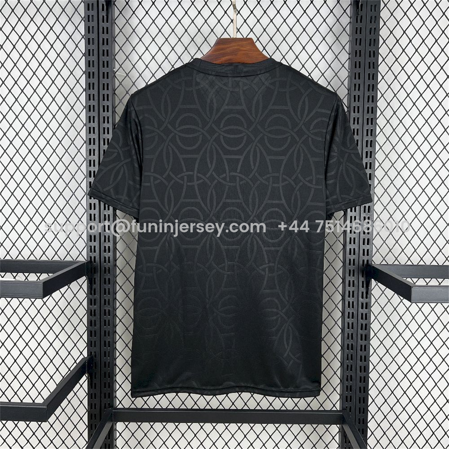 Funinjersey-Paris Saint-Germain PSG 25-26 Black JD Training Jersey - Fans Version