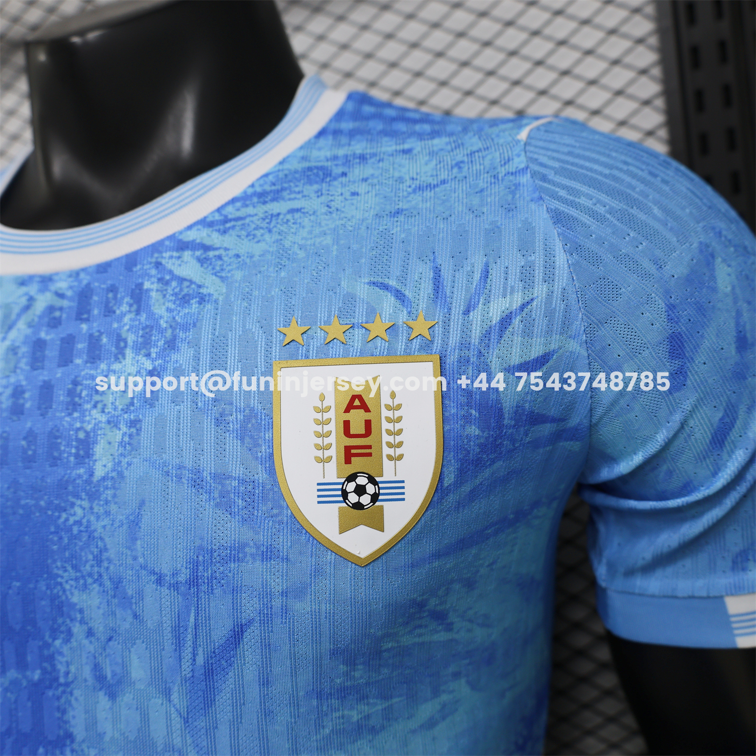 Funinjersey-Uruguay 2026 Ice Blue Special Jersey - Player Version