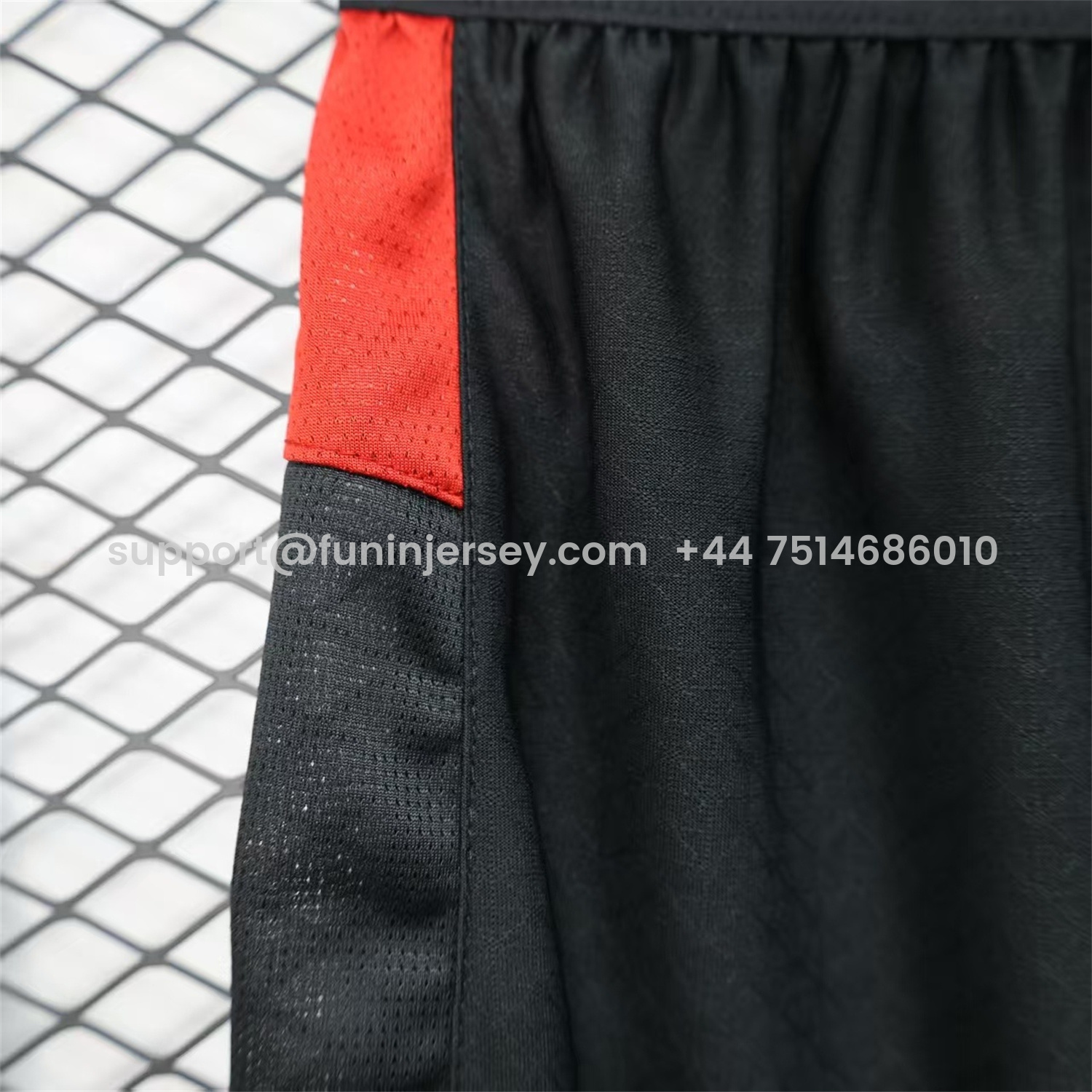 Funinjersey-AC Milan 25-26 Home Black Shorts - Player Version