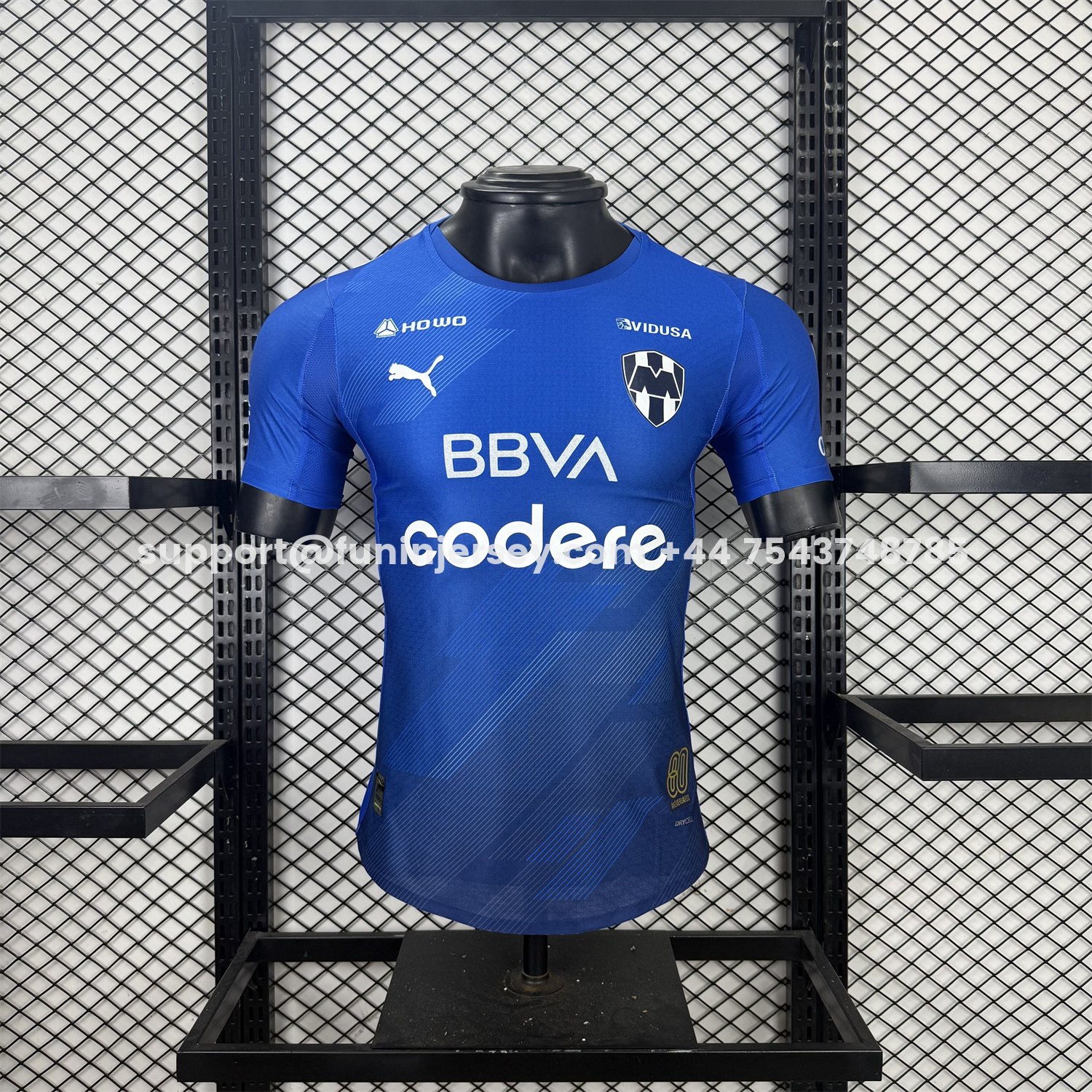 Funinjersey-Rayados Monterrey 25-26 Third Blue Jersey - Player Version