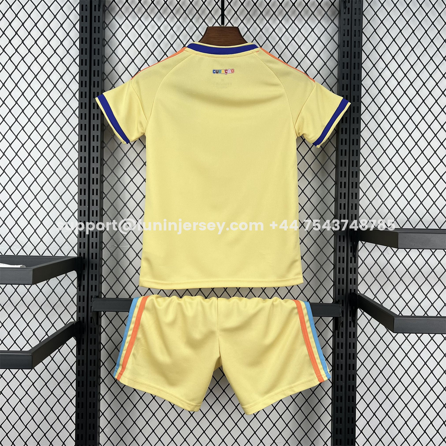 Funinjersey-Curaçao 2026 Away Kids Kit