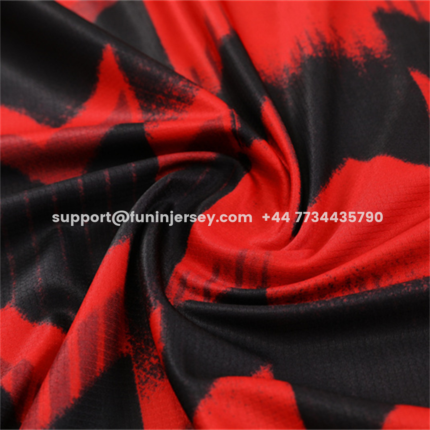 Funinjersey-Manchester United 25-26 Kids Short-Sleeve Training Set - Red Camouflage Top & Black Shorts