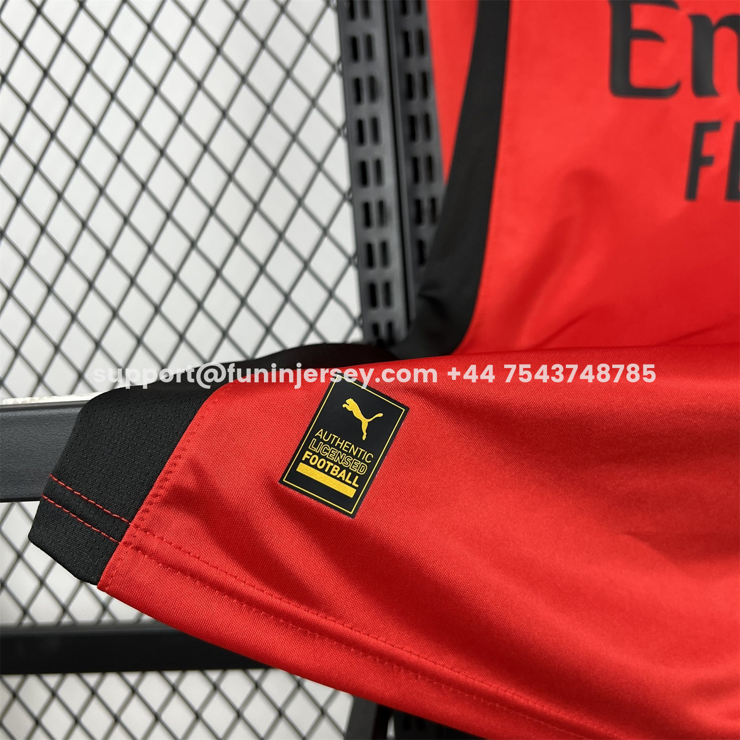 Funinjersey-AC Milan 25-26 Fourth Red Long Sleeves Jersey - Fans Version