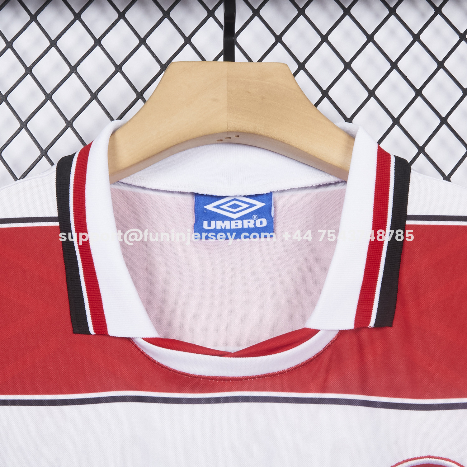 Funinjersey-Retro Fortuna Düsseldorf 1995-96 Home Jersey