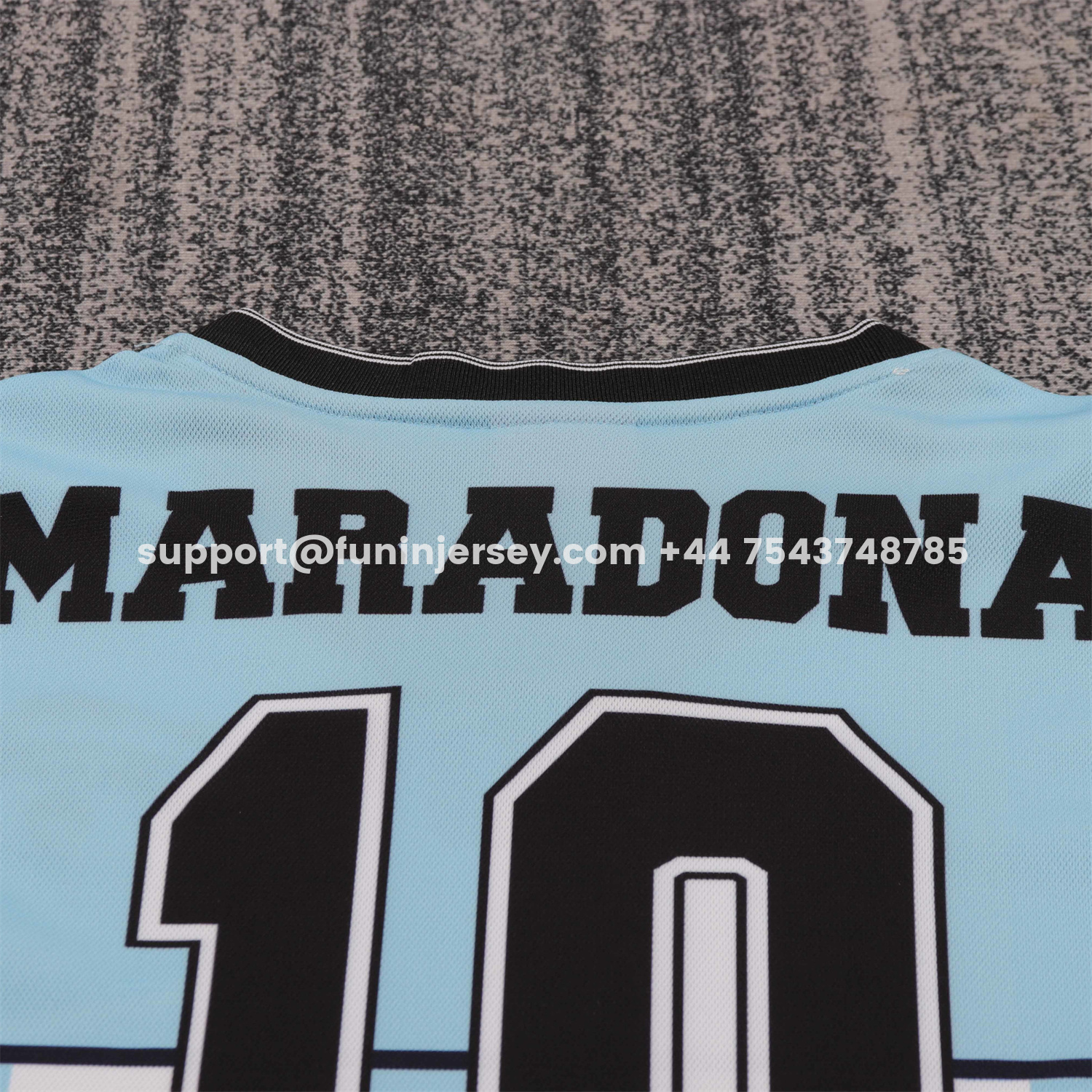 Funinjersey-Retro Argentina 2001 Maradona Special Kids Kit