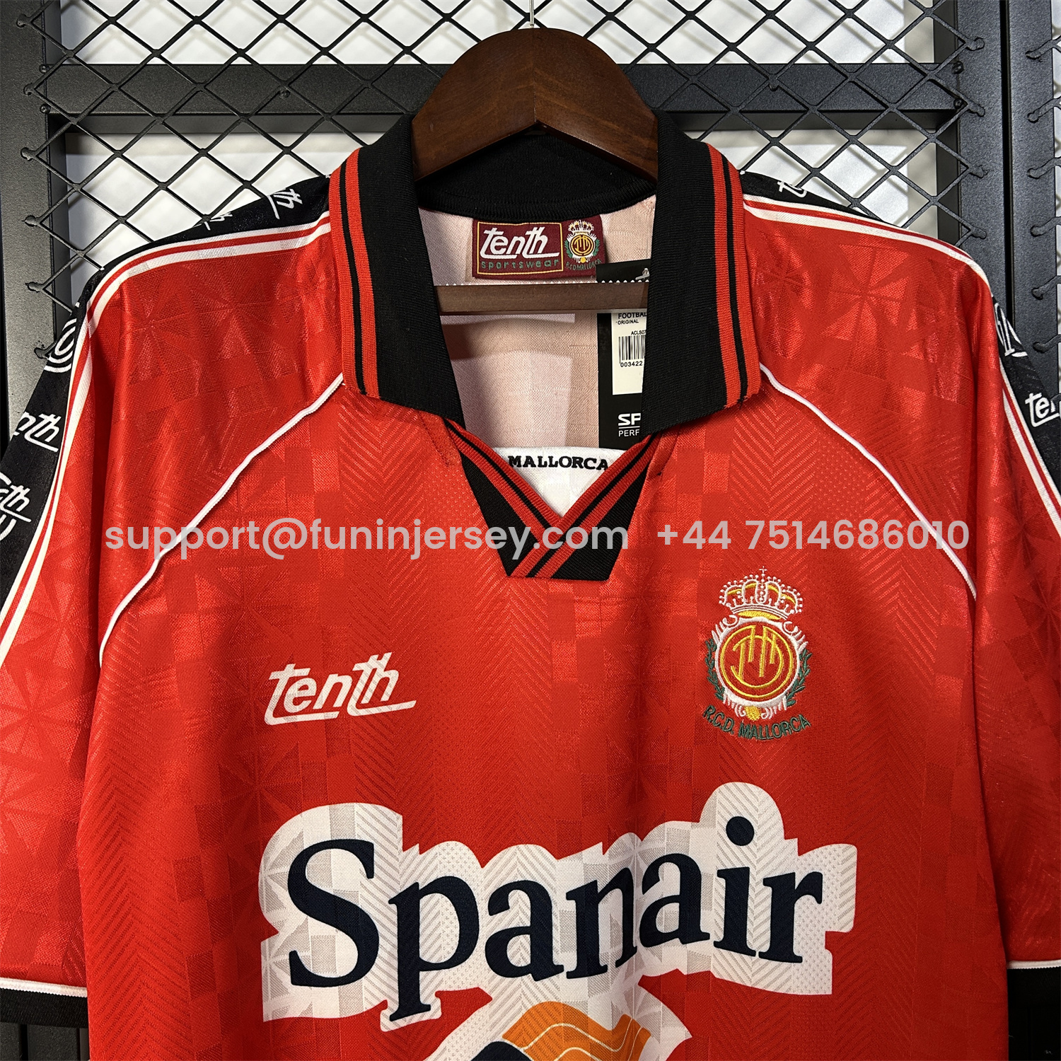 Funinjersey-Retro Mallorca 1996-97 Home Jersey