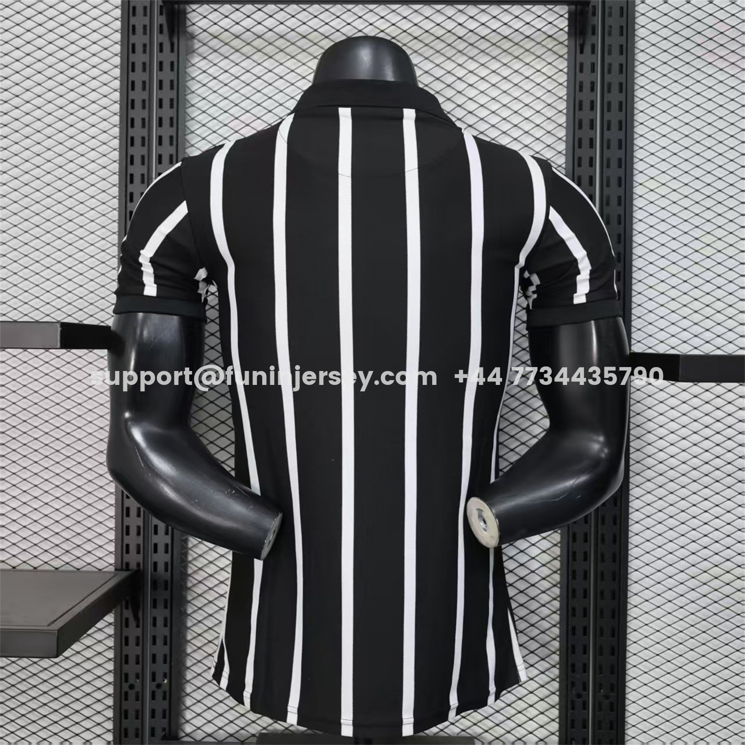 Funinjersey-Corinthians 25-26 Black And White Special Jersey - Player Version