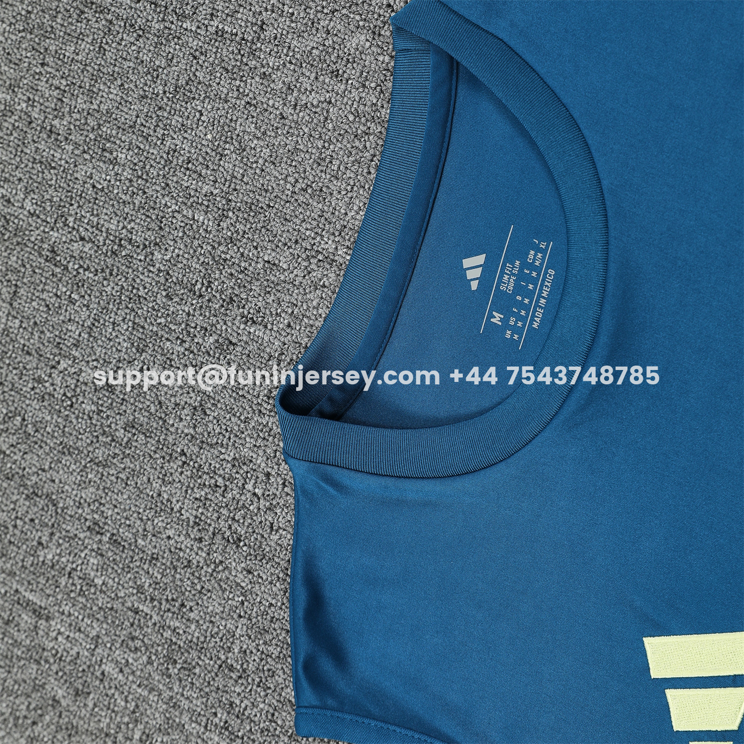 Funinjersey-Club América 25-26 Short-Sleeve Training Set - Royal Blue With Light Blue Accents Top & Pants