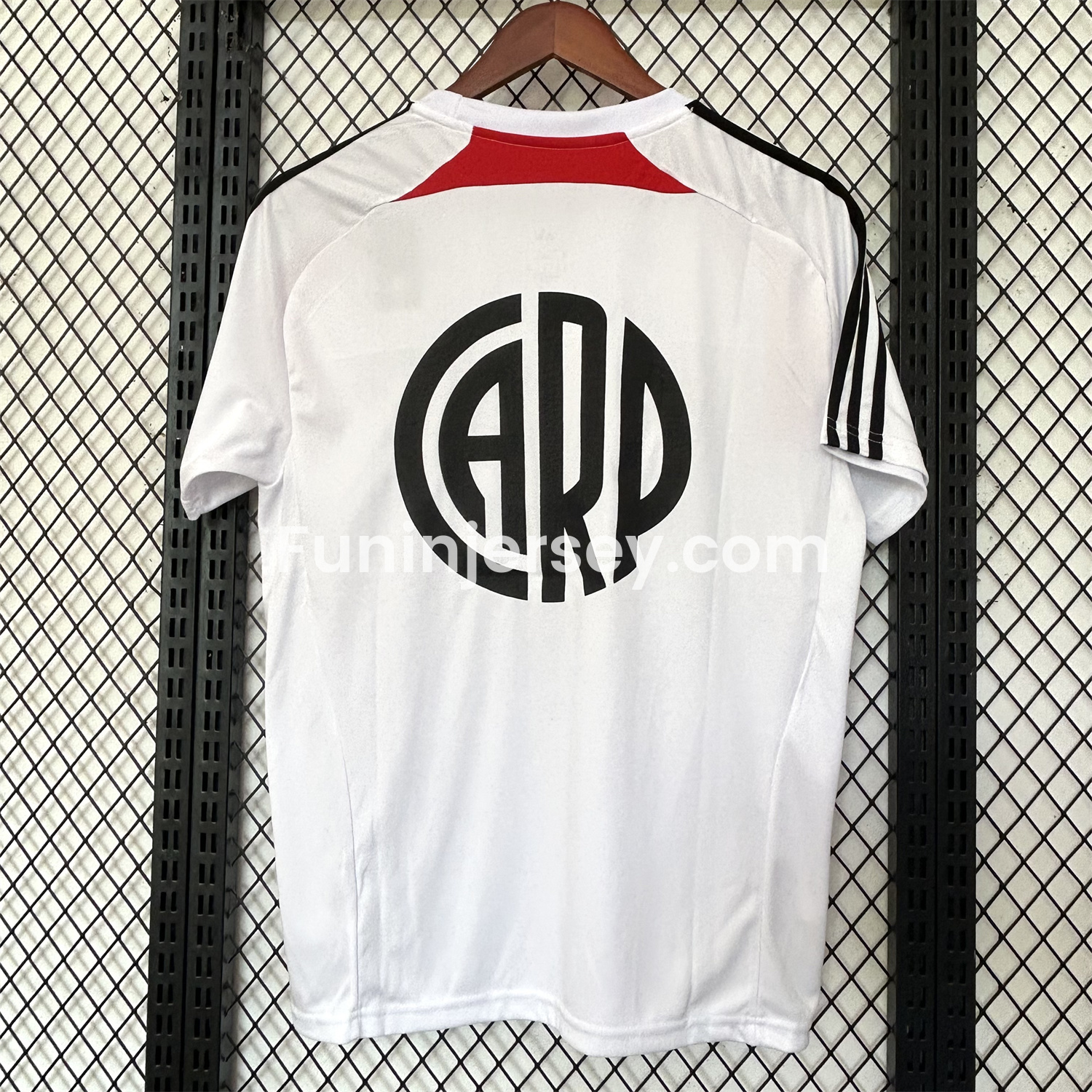 Funinjersey-River Plate 25-26 Urban Purist Throwback White Jersey - Fans Version