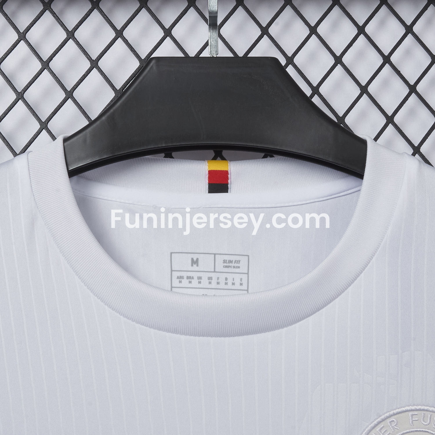 Funinjersey-Germany 2025 125-Year Anniversary Pure White Long Sleeves Jersey - Fans Version