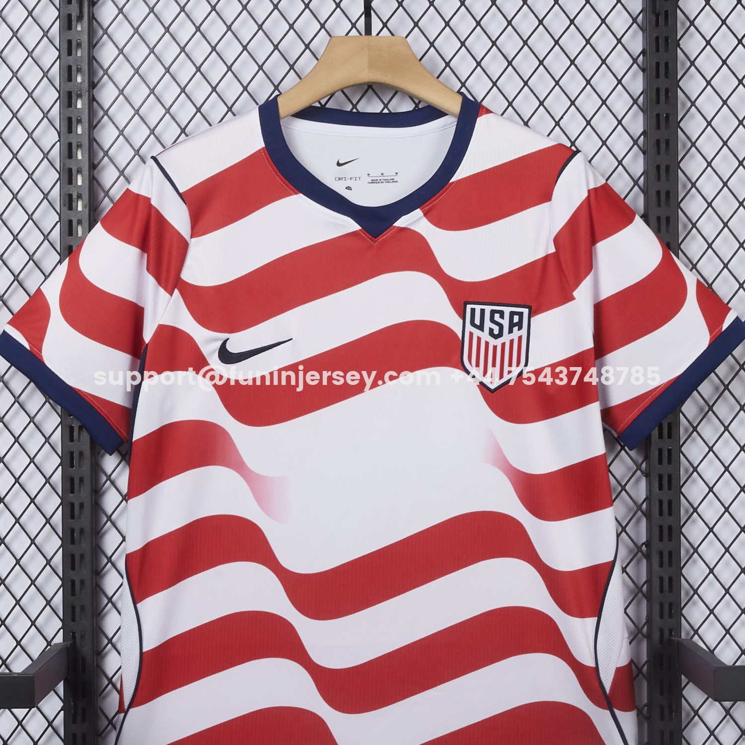 Funinjersey-【Chest Blank】United States USA 2026 Home Jersey - Fans Version